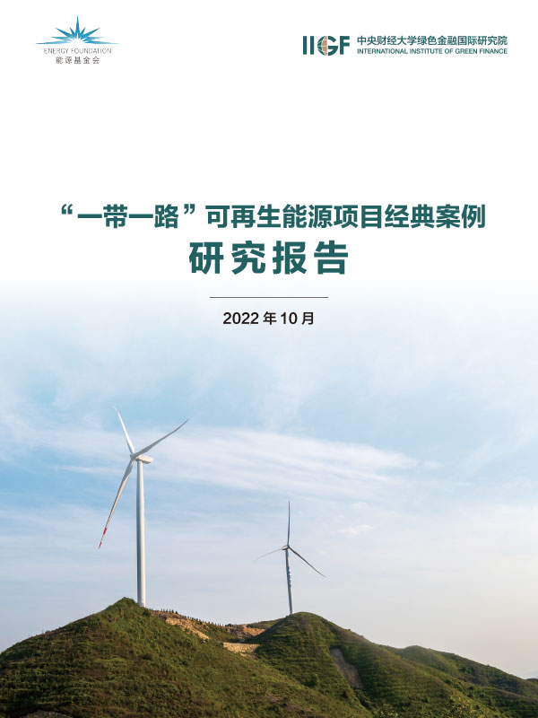 “—带一路”可再生能源项目经典案例年报设计案例